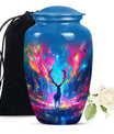 10-inch classic urn, abstract moose design,