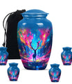 10-inch classic urn, abstract moose design,