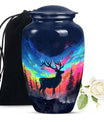 moose walking design urn for adult ashes