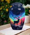 moose walking design urn for adult ashes