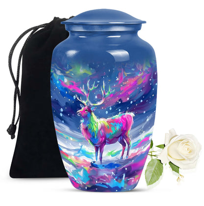 moose walking urn
