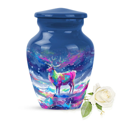 moose walking urn