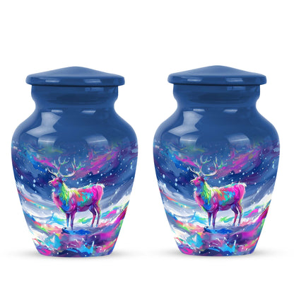 moose walking urn