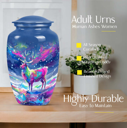 moose walking urn