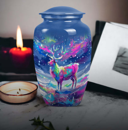 moose walking urn