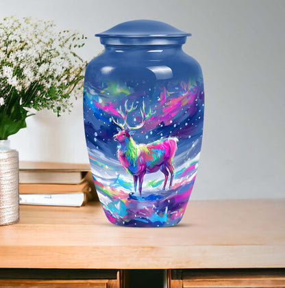 moose walking urn