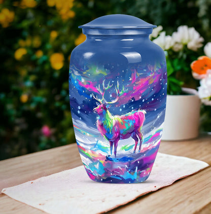 moose walking urn