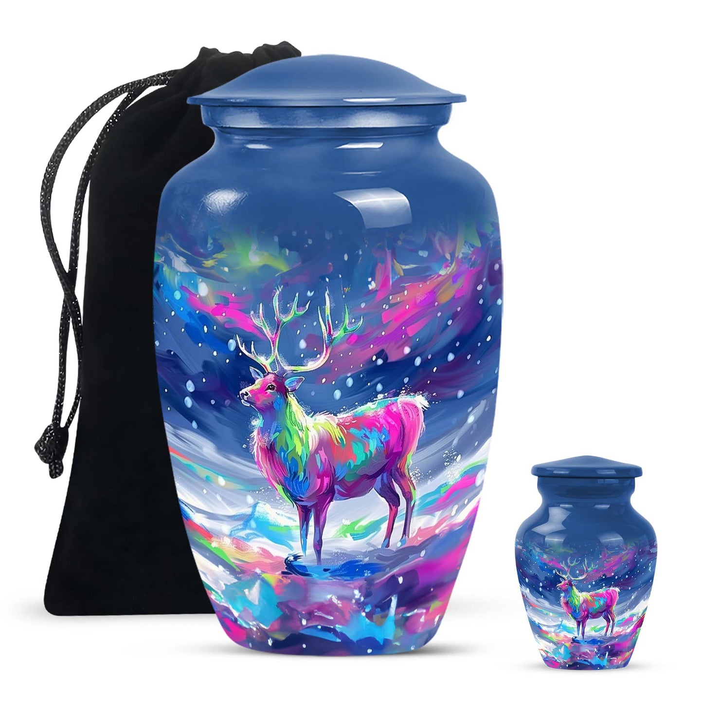 moose walking urn
