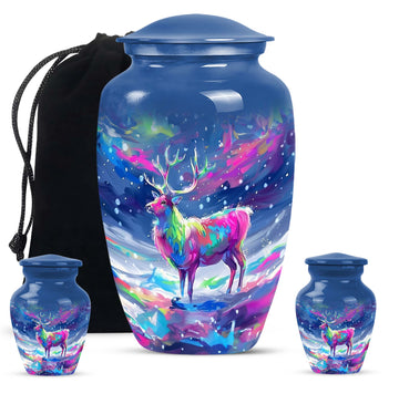 Large Urn with 2 Mini Urn