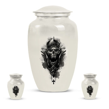 Large Urn with 2 Mini Urn