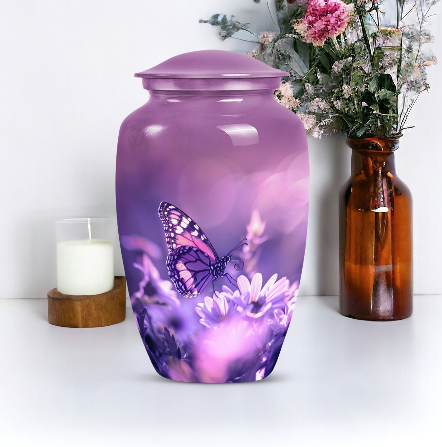butterfly Urn for adult ashes