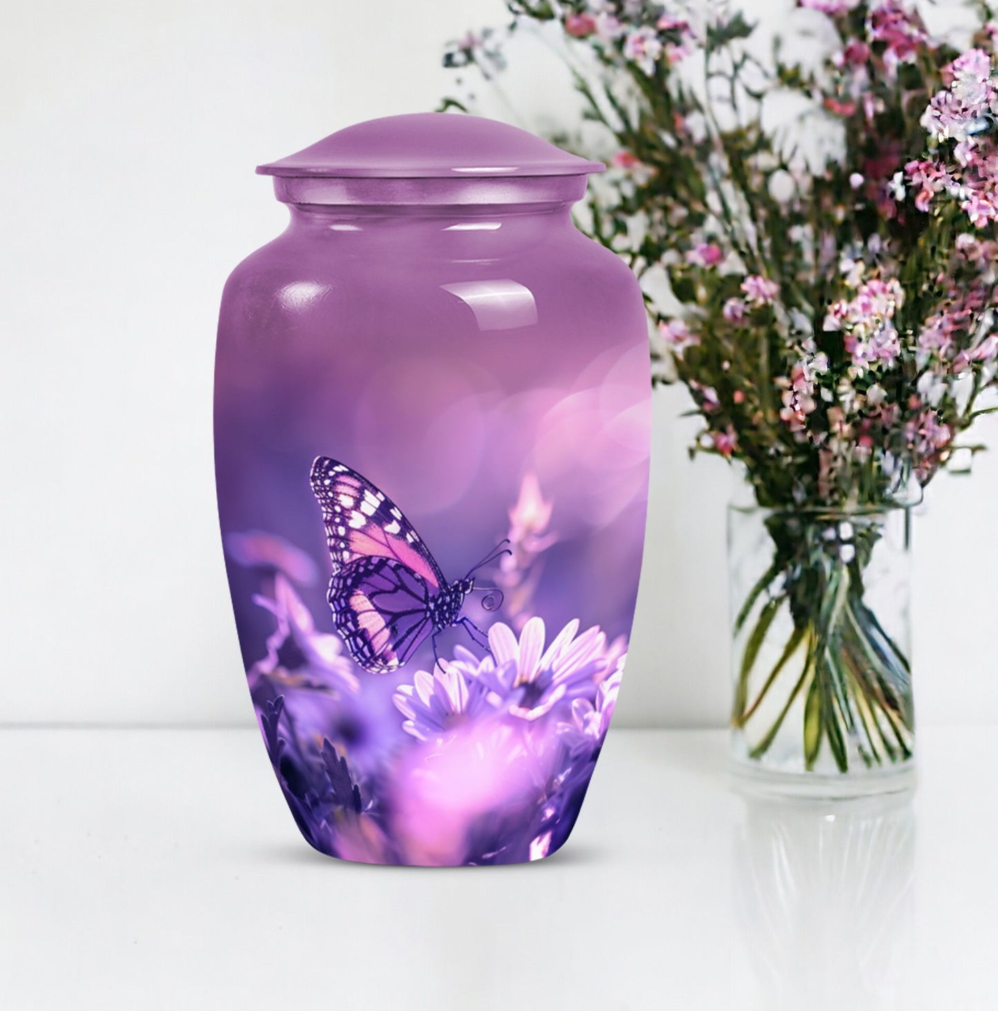 butterfly Urn for adult ashes