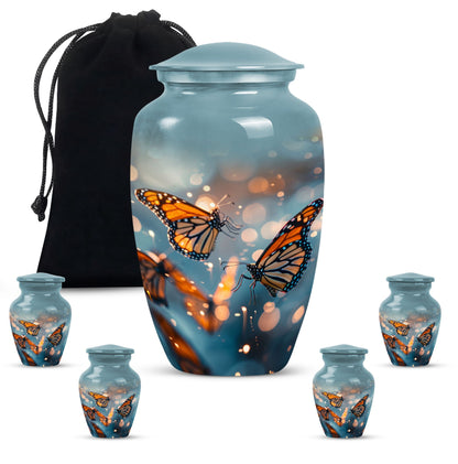 butterfly urn for human ashes