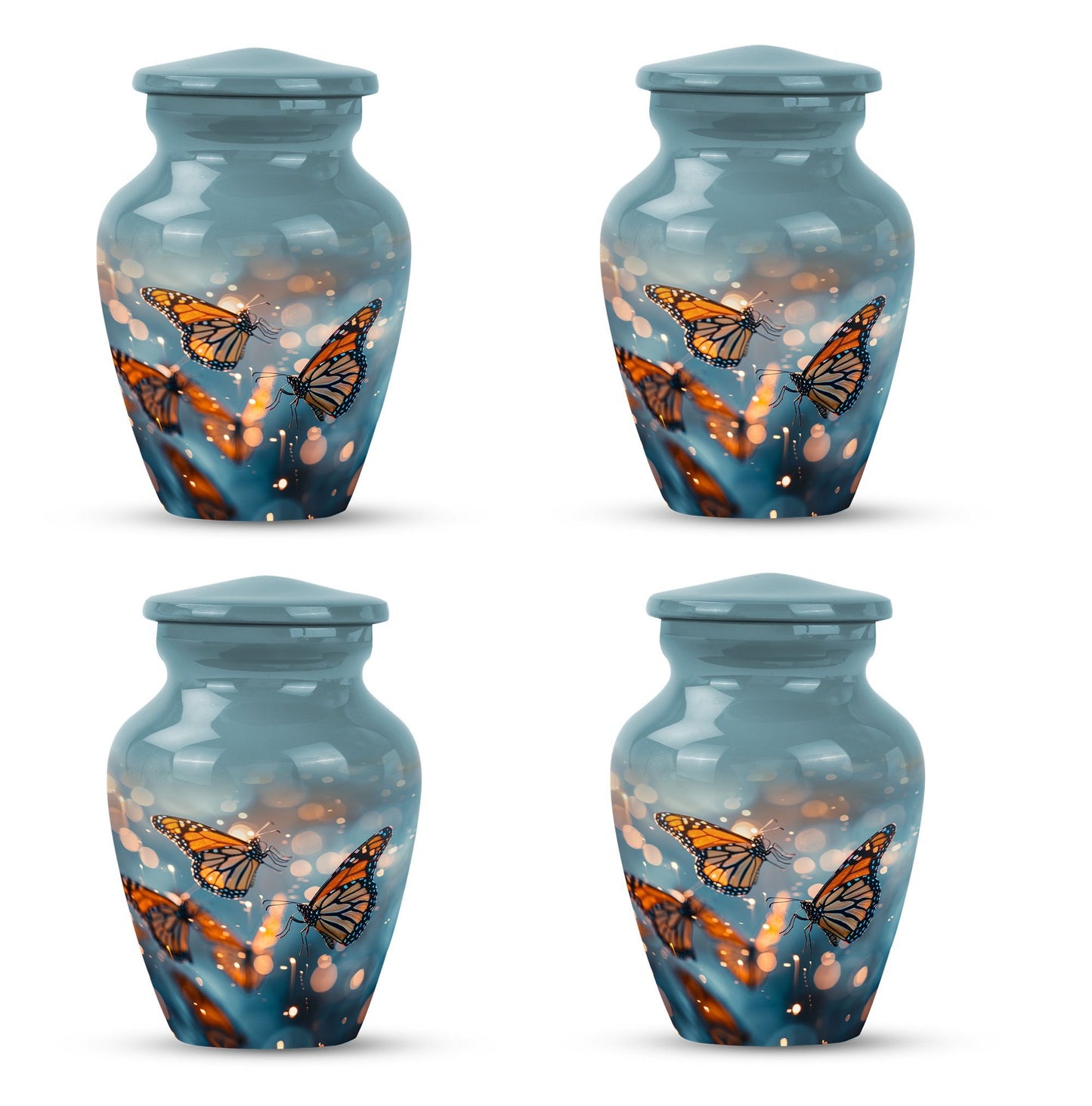butterfly urn for human ashes