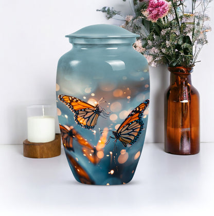 butterfly urn for human ashes