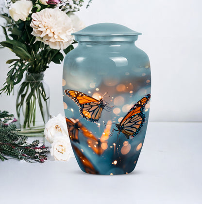 butterfly urn for human ashes