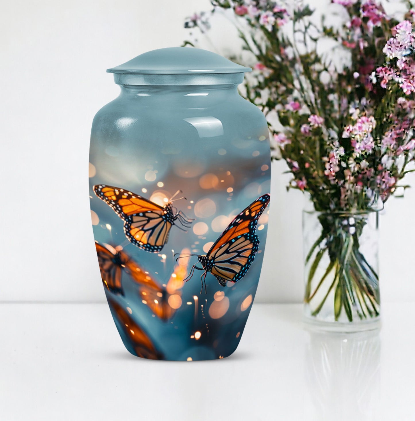 butterfly urn for human ashes