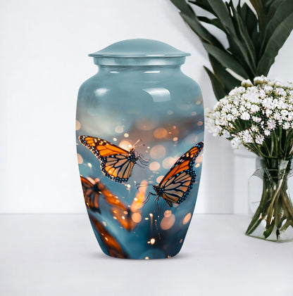 butterfly urn for human ashes