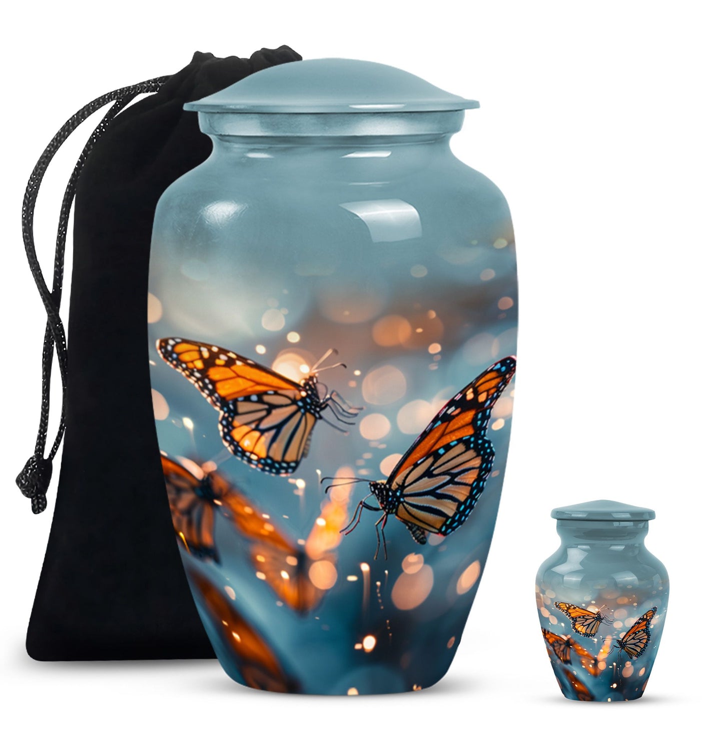 butterfly urn for human ashes