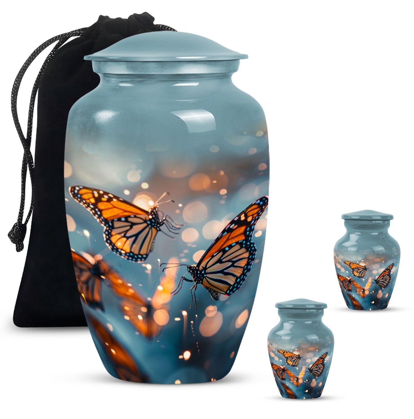 butterfly urn for human ashes