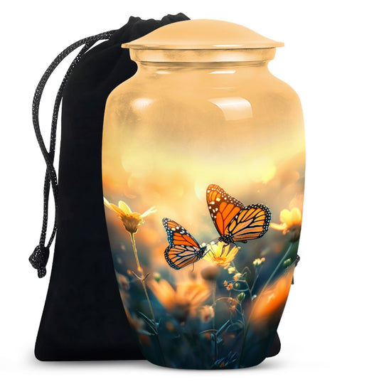 10-inch butterfly urn