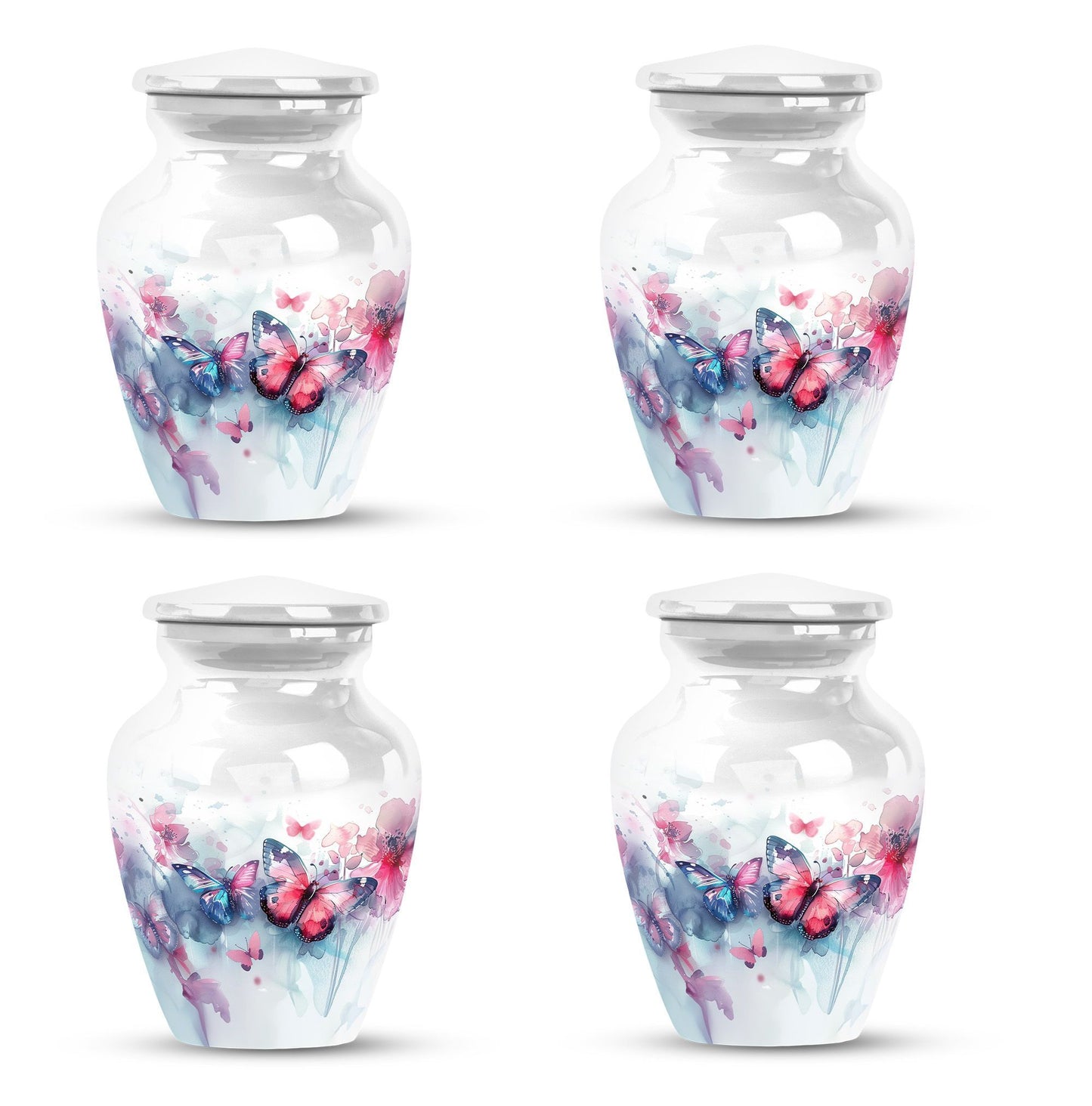 butterfly burial urn