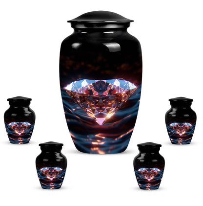 Abstract Designed Diamond Urn.
