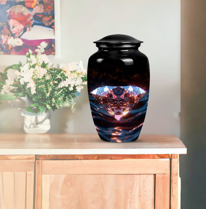Abstract Designed Diamond Urn.