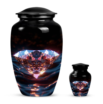 Abstract Designed Diamond Urn.