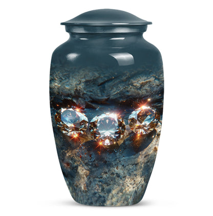 diamond cremation dad urn.