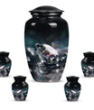 10-inch diamond cremation urn