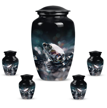 Large Urn with 4 Small Urn