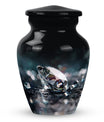 10-inch diamond cremation urn