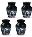 10-inch diamond cremation urn