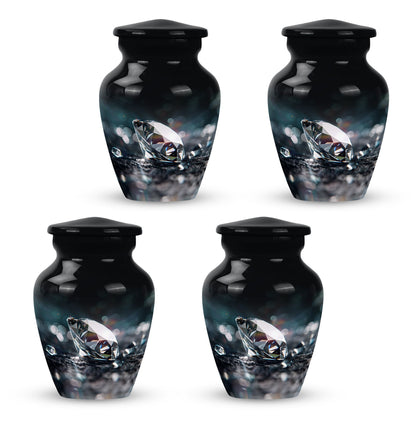 10-inch diamond cremation urn