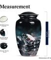 10-inch diamond cremation urn