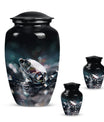 10-inch diamond cremation urn