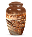 10-inch diamond Urn, classic design cremation urn.