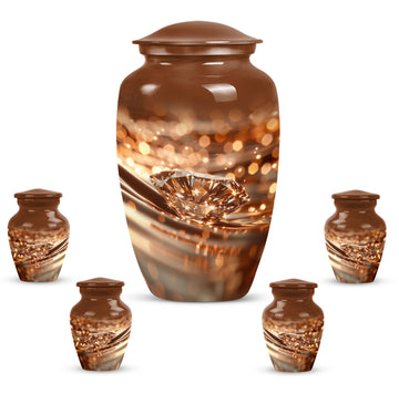 Large Urn with 4 Small Urn