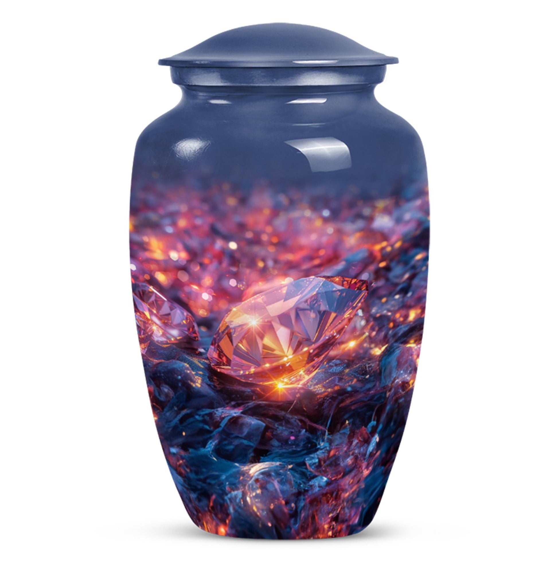 10-inch diamond Urn, classic design