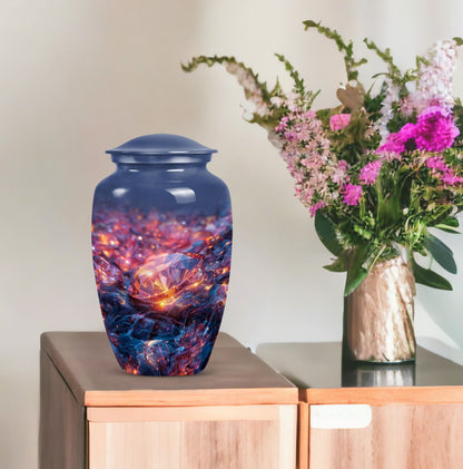 10-inch diamond Urn, classic design