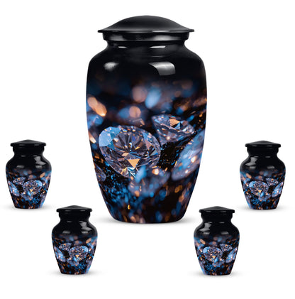 diamond urn for adult male