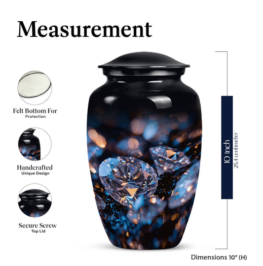 diamond urn for adult male