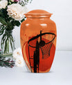classic basketball urn for men's ashes.