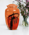 classic basketball urn for men's ashes.