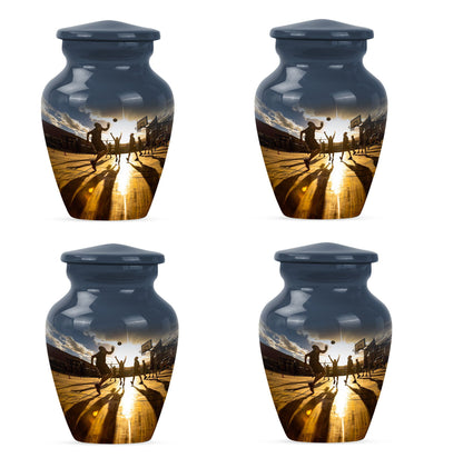 classic basketball urn for women's ashes.