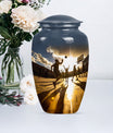 classic basketball urn for women's ashes.