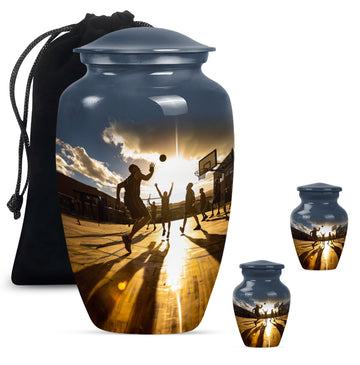 Large Urn with 2 Mini Urn