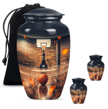 Large Urn with 2 Mini Urn