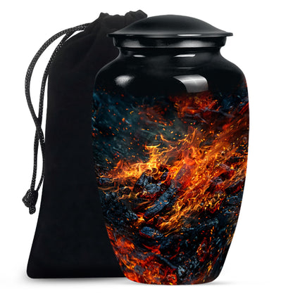 fire urn for adult male ashes